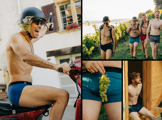 Flizzer Unterhosen. Ultra bequem in jeder Lebenslage. Direkt am Arsch, wo sie auch hin gehören. Super Tragekomfort und nachhaltige Produktion. Für ein gutes Gefühl in der Hosen und im Herzen.